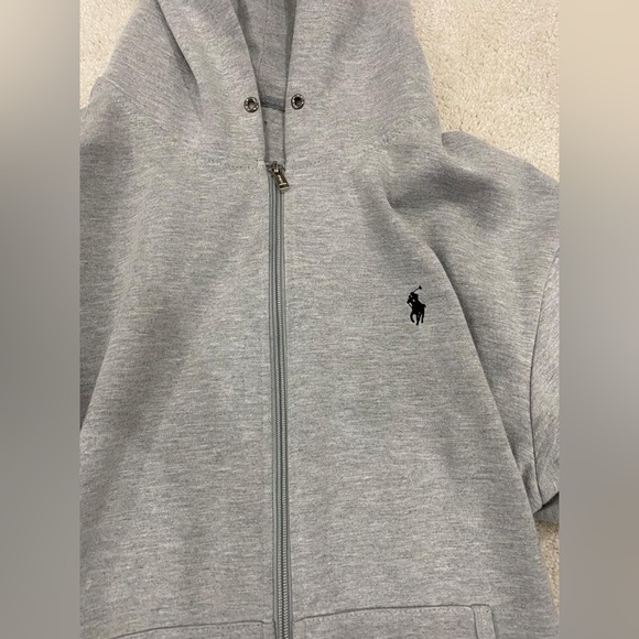Polo Ralph Lauren Grey Zip Up - Picture 2 of 4